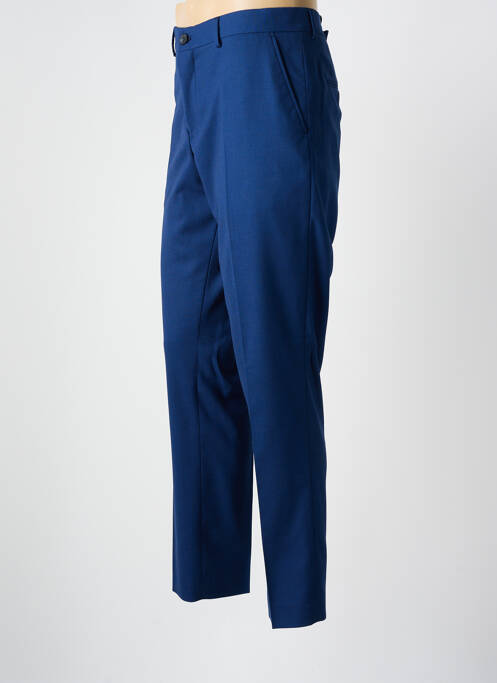 Pantalon droit bleu SELECTED homme