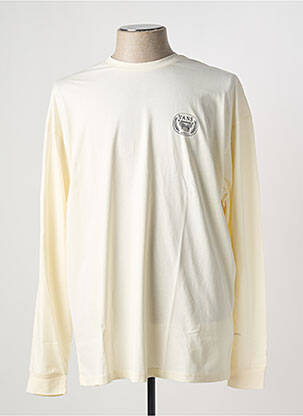 T-shirt col rond blanc VANS homme
