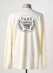 T-shirt blanc VANS pour homme seconde vue