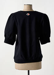 Sweat-shirt noir LA PETITE FRANCAISE pour femme seconde vue