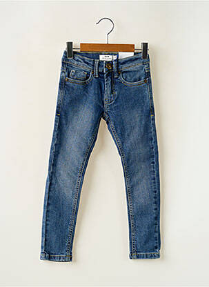 Jeans coupe slim bleu CYRILLUS pour garçon