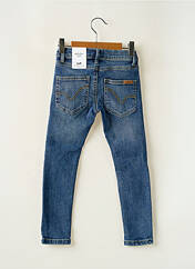 Jeans coupe slim bleu CYRILLUS pour garçon seconde vue