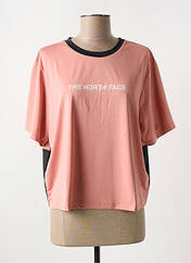 T-shirt rose THE NORTH FACE pour femme seconde vue