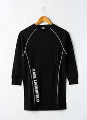 Robe courte noir KARL LAGERFELD pour fille seconde vue