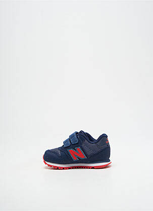 Baskets fermeture lacets bout rond bleu NEW BALANCE garçon