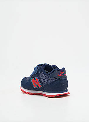 Baskets fermeture lacets bout rond bleu NEW BALANCE garçon