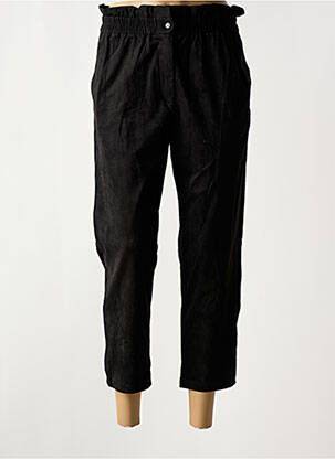 Pantalon slim noir SEE U SOON pour femme