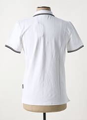 Polo blanc SCHOTT pour homme seconde vue