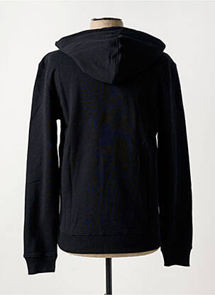 Sweat-shirt à capuche col rond noir CASUAL FRIDAY homme