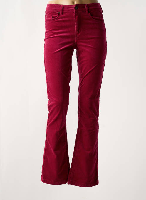 Pantalon droit rouge BONOBO pour femme