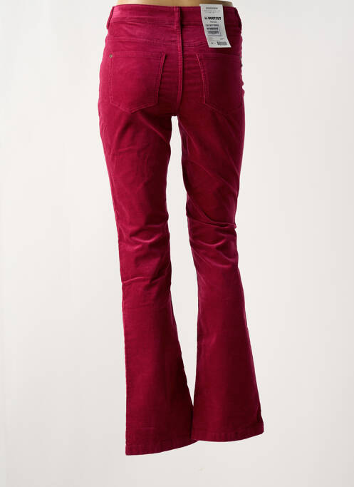 Pantalon droit rouge BONOBO femme
