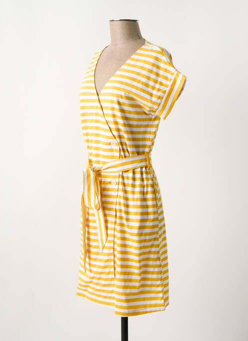 Robe mi-longue jaune ARMOR LUX pour femme