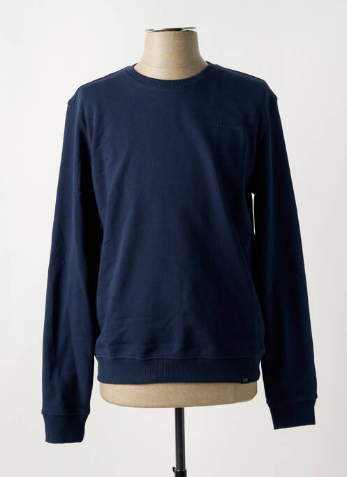 Sweat-shirt bleu CASUAL FRIDAY pour homme