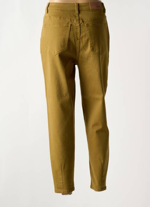 Jeans coupe droite vert OBJECT femme