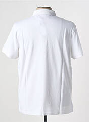 Polo blanc SCHOTT pour homme seconde vue
