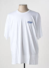 T-shirt col rond blanc VANS homme
