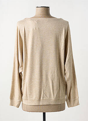 Sweat-shirt col rond beige TRIUMPH femme