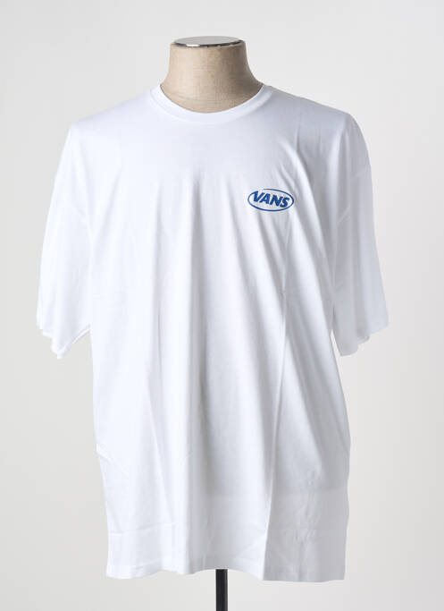 T-shirt blanc VANS pour homme