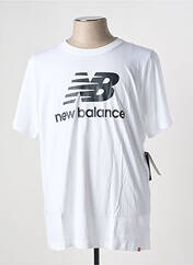 T-shirt blanc NEW BALANCE pour homme seconde vue