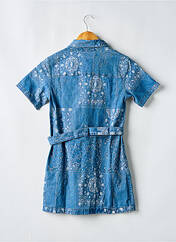 Robe courte bleu TOMMY HILFIGER pour fille seconde vue