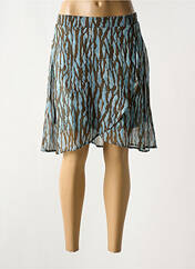 Jupe mi-longue bleu VILA pour femme seconde vue