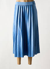 Jupe mi-longue bleu VILA pour femme seconde vue
