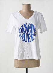 T-shirt blanc PIECES pour femme seconde vue