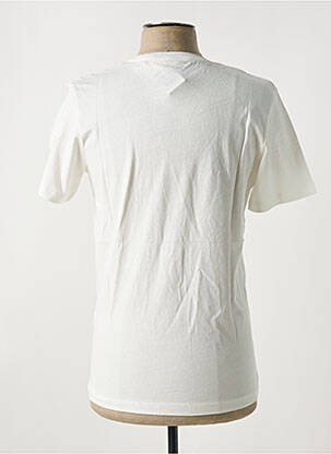 T-shirt col rond blanc JACK & JONES homme