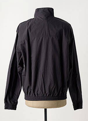 Imperméable col col montant noir RAINS homme