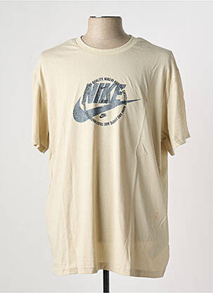 T-shirt beige NIKE pour homme