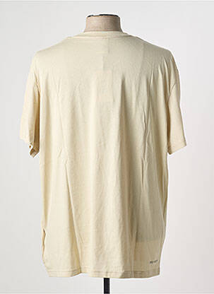 T-shirt col rond beige NIKE homme
