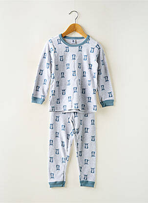 Pyjama gris PETIT BATEAU pour garçon