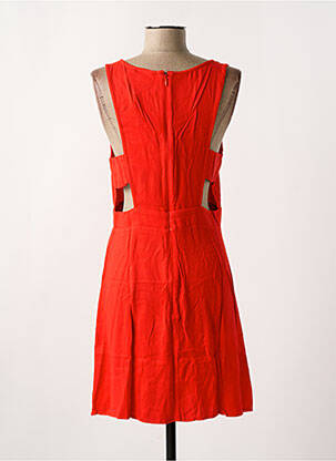 Robe courte col v rouge VILA femme