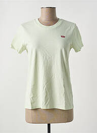 T-shirt col rond vert LEVIS femme