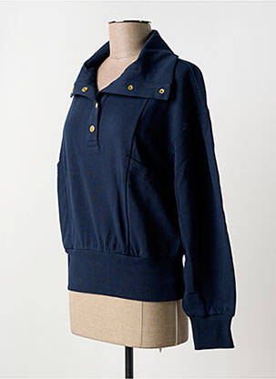 Sweat-shirt bleu PIECES femme