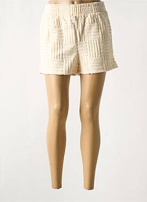 Short beige VILA femme