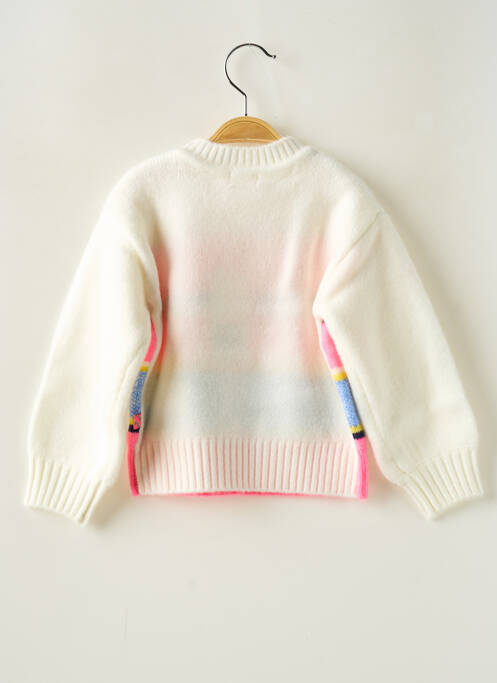 Pull col rond beige BILLIEBLUSH fille