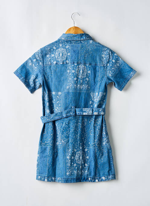 Robe courte bleu TOMMY HILFIGER pour fille