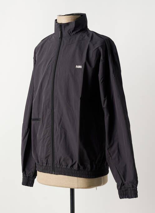 Imperméable noir RAINS pour homme