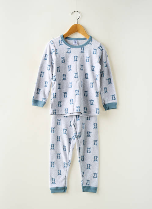 Pyjama gris PETIT BATEAU pour garçon