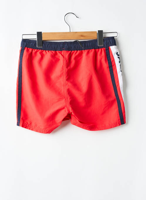Short de bain rouge JACK & JONES garçon