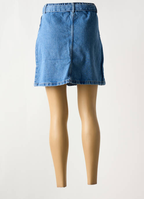 Mini-jupe bleu PIECES femme