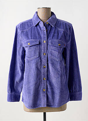 Chemisier violet F.A.M. pour femme