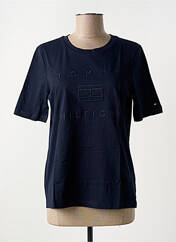 T-shirt bleu TOMMY HILFIGER pour femme seconde vue
