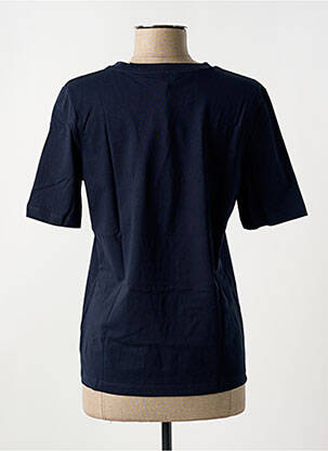 T-shirt col rond bleu TOMMY HILFIGER femme