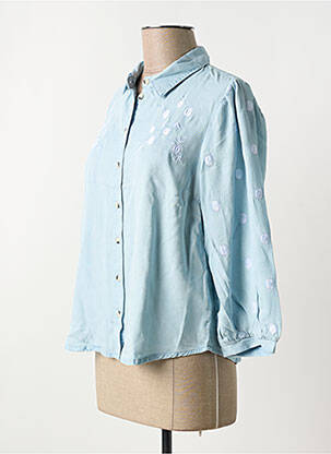 Chemisier bleu PIECES femme