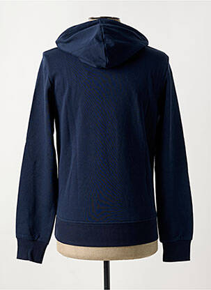 Sweat-shirt à capuche col rond bleu JACK & JONES homme