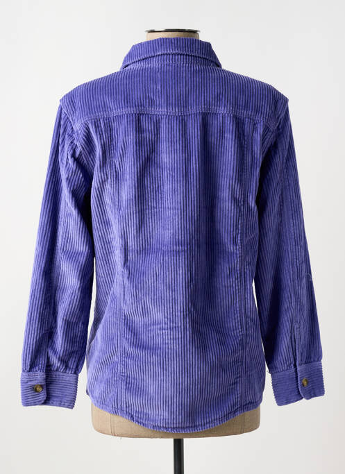 Chemisier violet F.A.M. pour femme