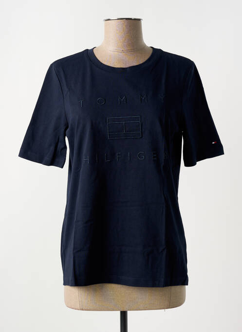 T-shirt bleu TOMMY HILFIGER pour femme