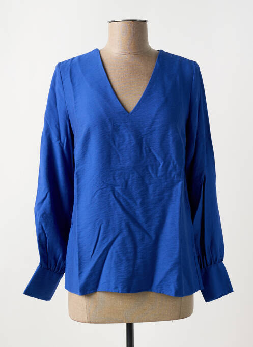 Top bleu LA FEE MARABOUTEE pour femme